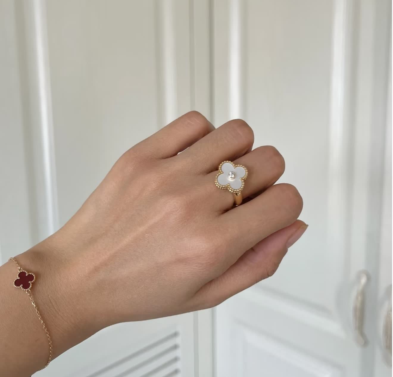 Van Cleef & Arpels Vintage Alhambra Ring